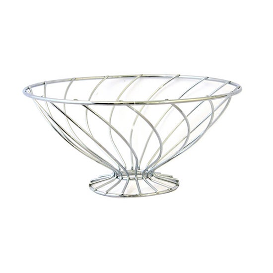 Atom Chrome Fruit Basket