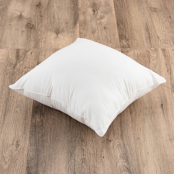 White Piped Cushion Pad