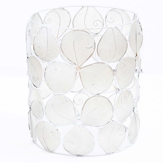 3 Petal Capiz Ceiling Pendant Shade