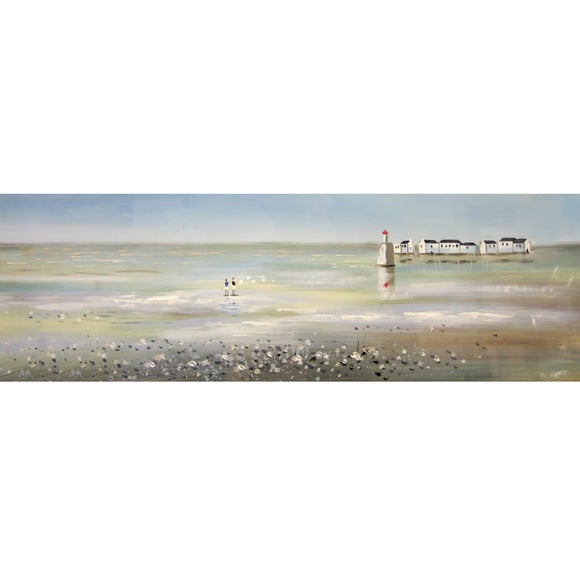 At the Beach Canvas