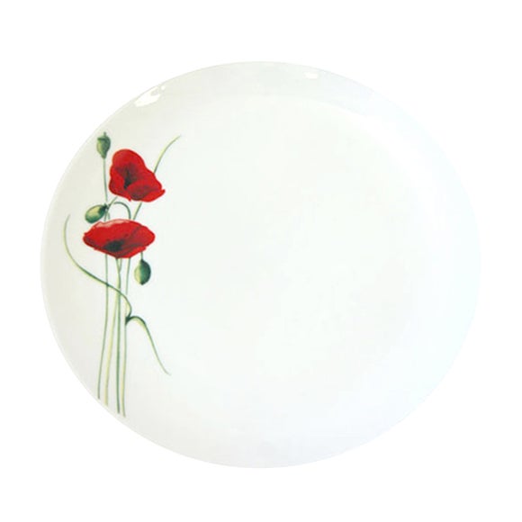 Poppy Collection Dinner Plate Dunelm