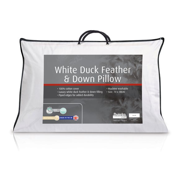 Duck Feather and Down Pillow