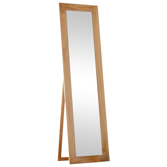 Tall Real Wood Frame Mirror Dunelm