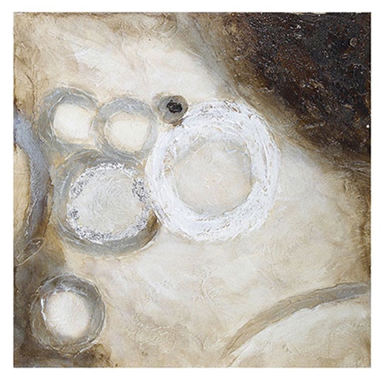 Circle Painted Canvas
