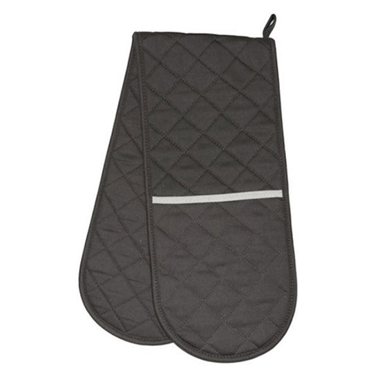 Waters and Noble Cord Collection Black Oven Glove Dunelm
