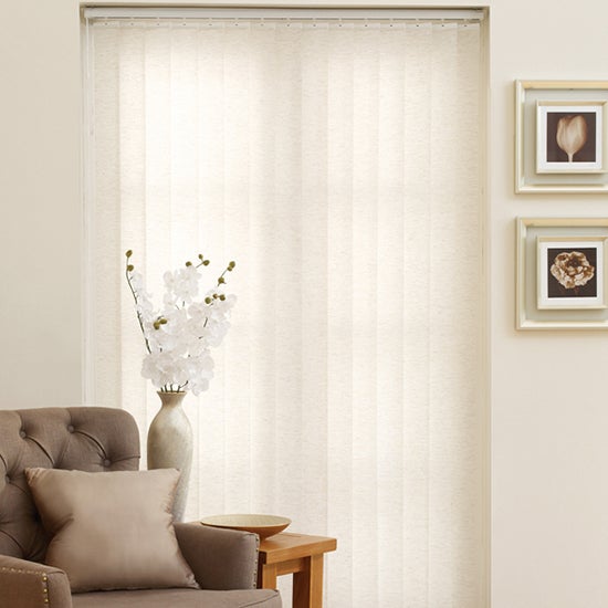 Linen Vertical Blind Dunelm