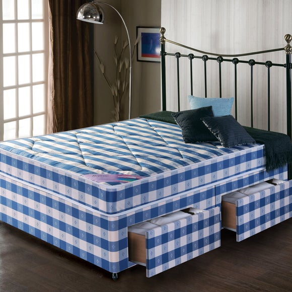 Quilted Comfort Four Drawer Divan Base