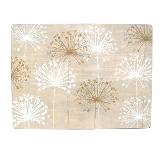 Cream Neutral Allium Placemats Dunelm