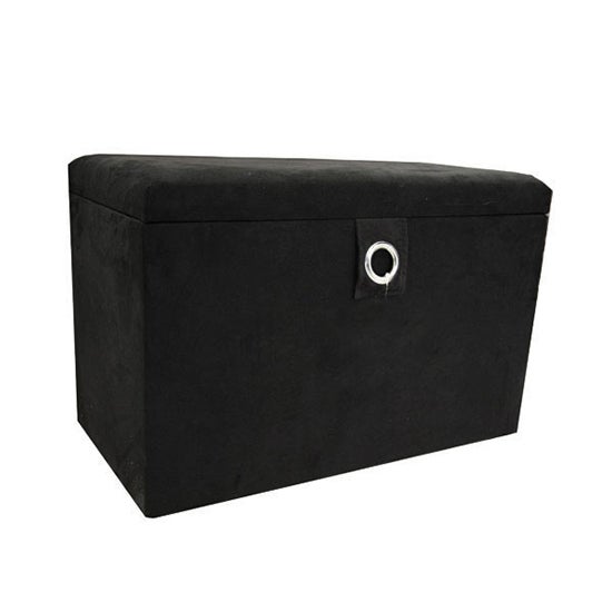 Suedette Ottoman