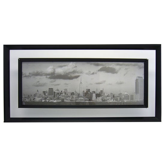 Framed Print Floating City Scape