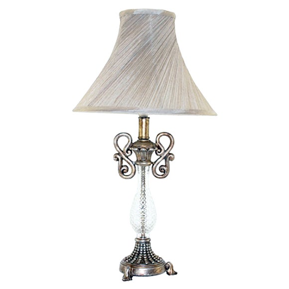 Twist Resin Table Lamp Dunelm