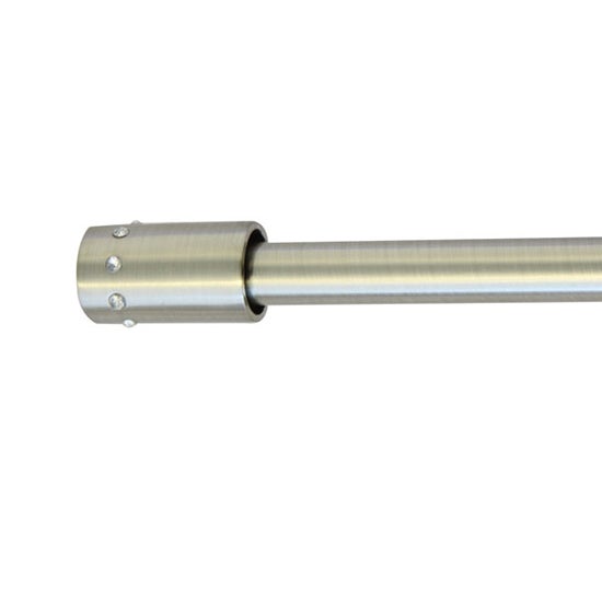 Ritz Collection Satin Steel Extendable Cafe Pole