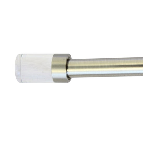 Savoy Luxury Satin Steel Extendable Cafe Pole