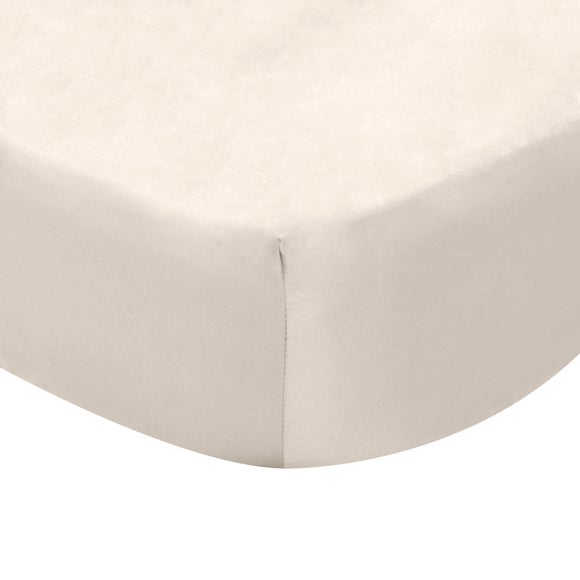 Dorma 350 Thread Count Plain Dye Collection Fitted Sheet