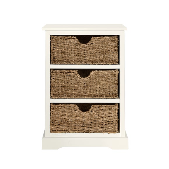 Cottage Cream Bedside Chest