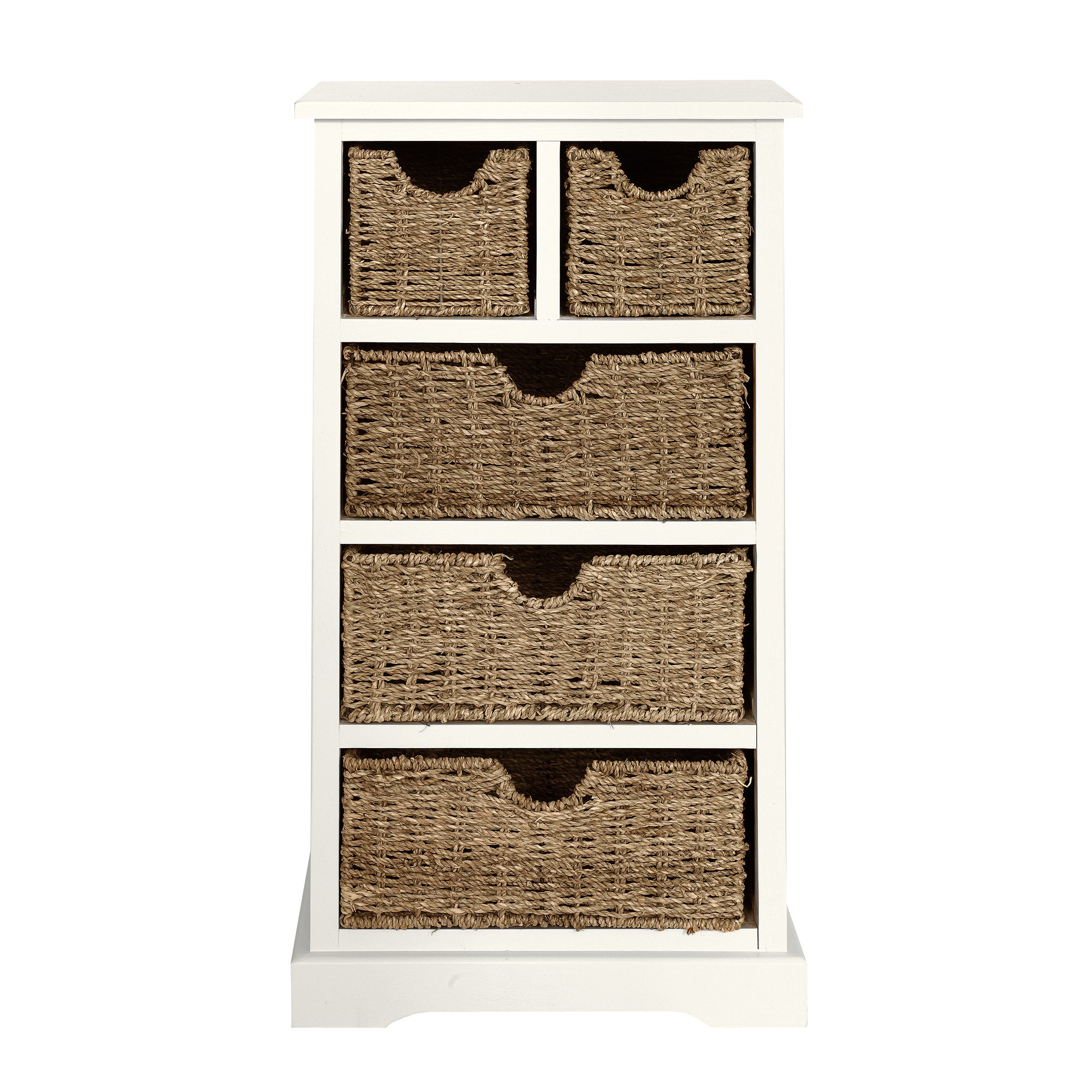 Cottage Ivory Chest of Drawers Dunelm