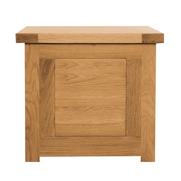 Richmond Oak Small Storage Trunk Dunelm