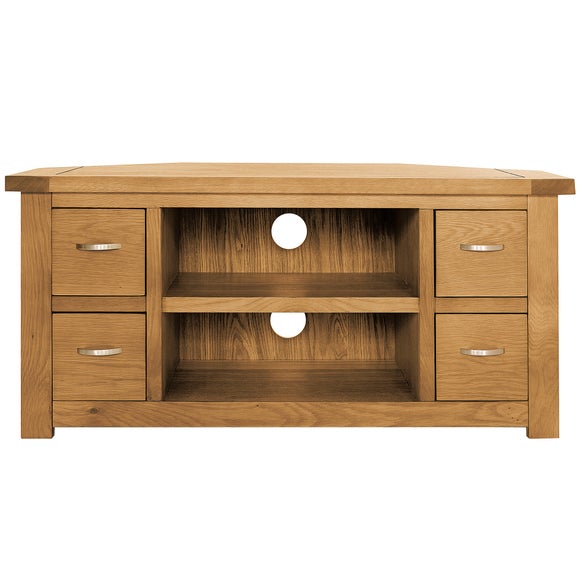 Richmond Oak Corner TV Unit