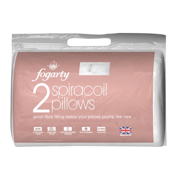 Fogarty Spiracoil Pair of Pillows