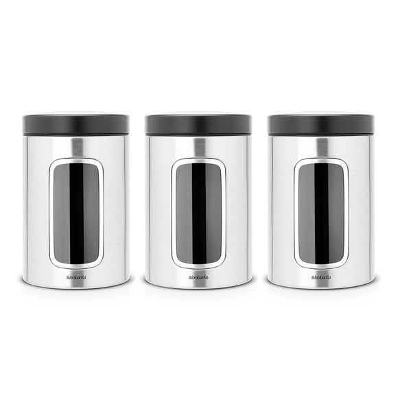 Brabantia Window Storage Jar Set