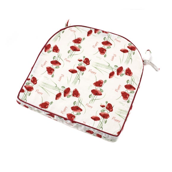 Red Poppy Collection Seat Pad