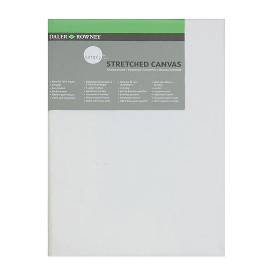Daler Rowney Simply Stretched Rectangular Canvas