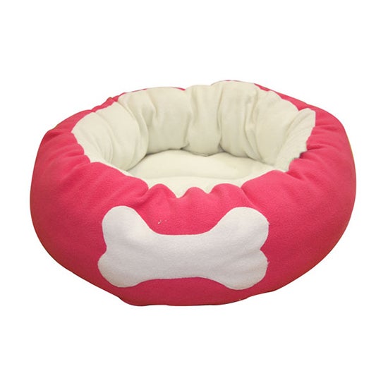 Round Bone Pet Bed