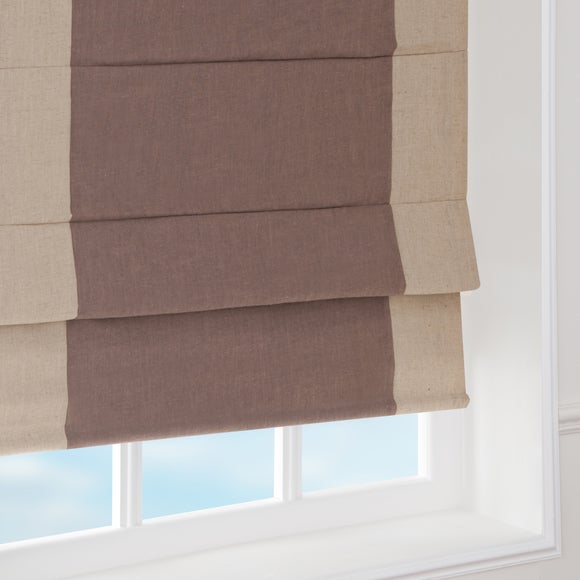 Mocha Blackout Urban Roman Blind