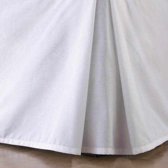100% Cotton Collection Soft Pleat Divan Trim