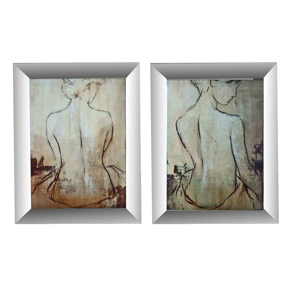 Shy Lady Framed Print