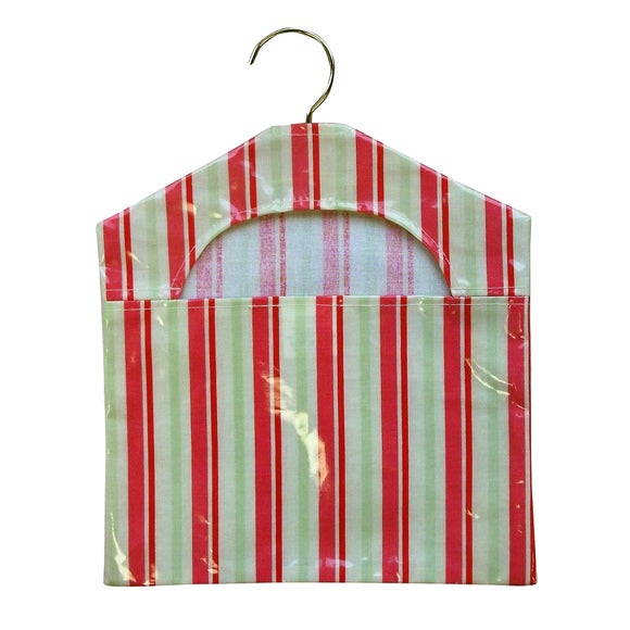Stripe PVC Peg Bag Dunelm