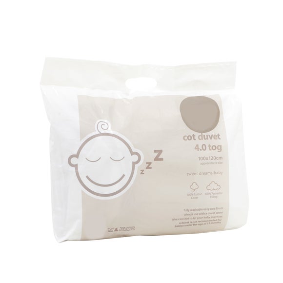 4 Tog Cot Duvet