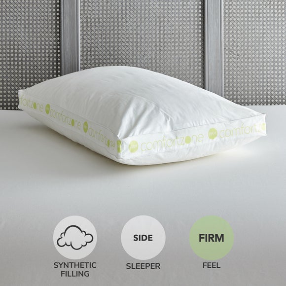 Comfort Zone Hollowfibre Firm Support Pillow Dunelm