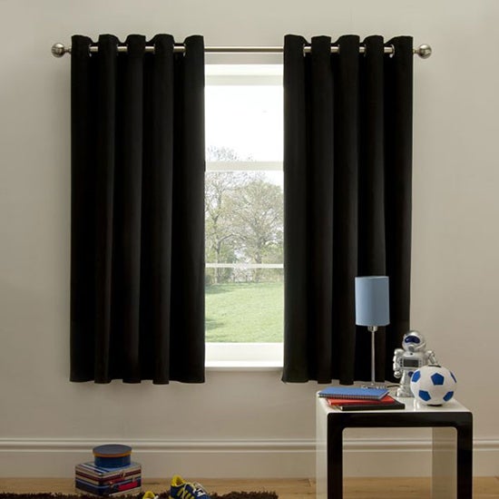 Kids Twill Thermal Lined Eyelet Curtains