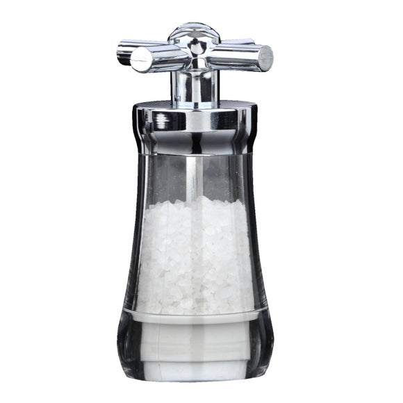 Chrome Tap Salt Mill