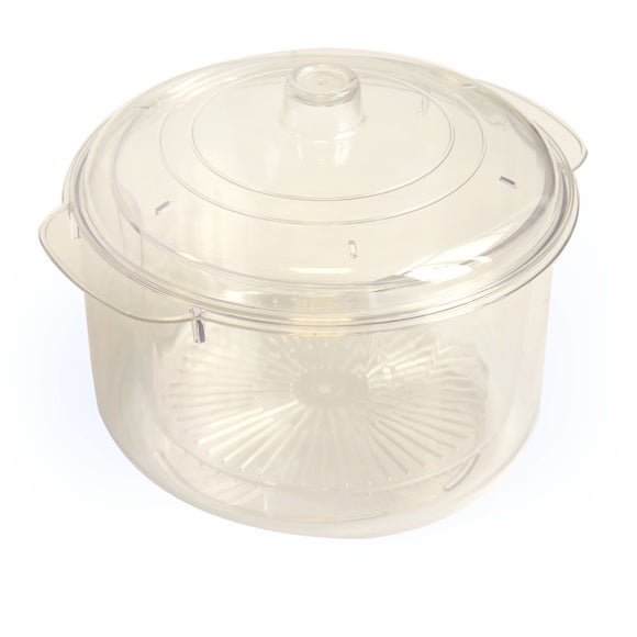 Microwise Stain Free Microwave Steamer and Casserole Dish Dunelm