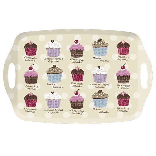 Cupcakes Collection Handled Tray