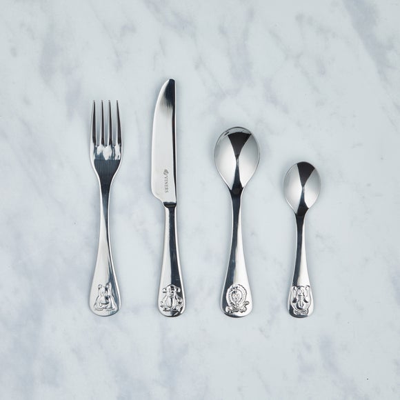 Kids Viners Jungle 4 Piece Cutlery Set