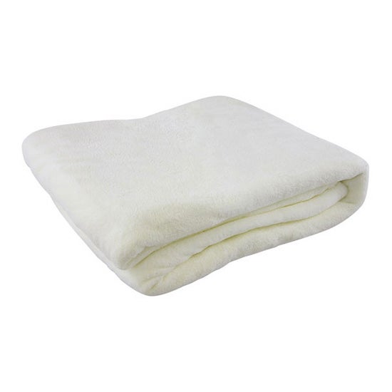 Thermosoft Cream Plain Blanket