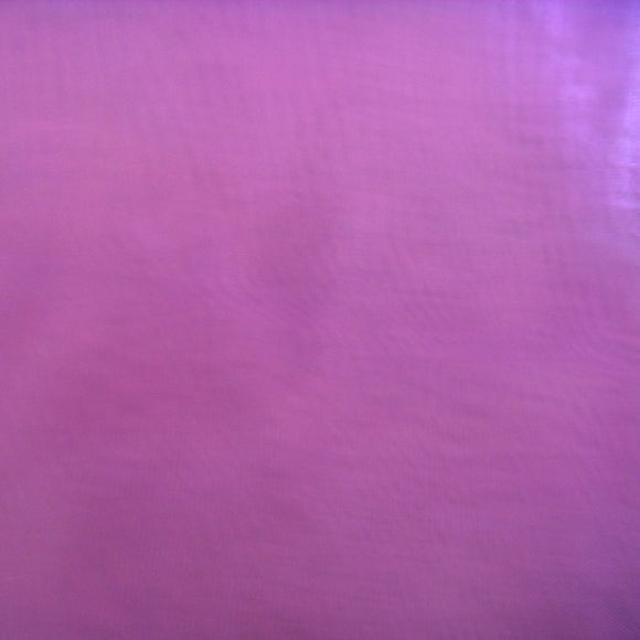 Plain Dye Aubergine Organza Fabric