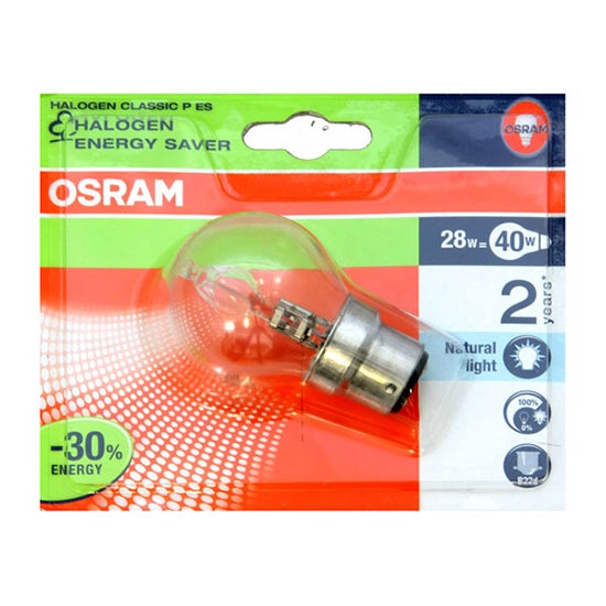 Osram Halogen Energy Saver 28 Watt Globe Bulb