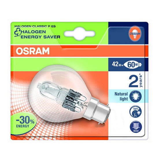 Osram Halogen Energy Saver 42 Watt Globe Bulb