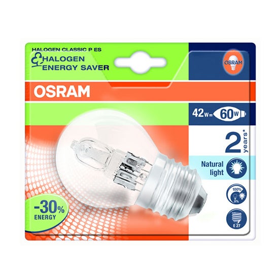 Osram Halogen Energy Saver 42 Watt Globe Bulb