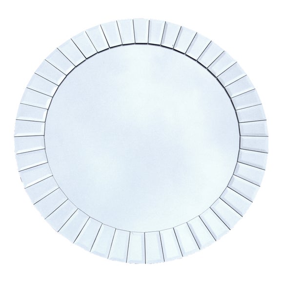 Round Bevelled Section Mirror