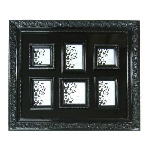 Black Ornate Highlife Photo Frame