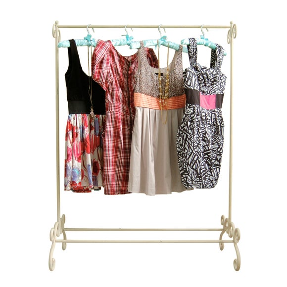 Vintage Cream Hanging Rail