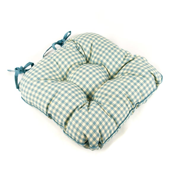 Gingham Collection Check Seat Pad