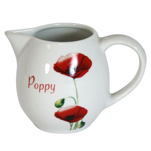 Poppy Collection Creamer Jug Dunelm
