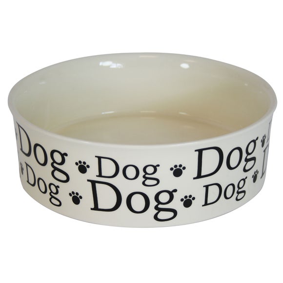 Words Collection Dog Bowl