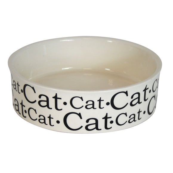 Words Collection Cat Bowl